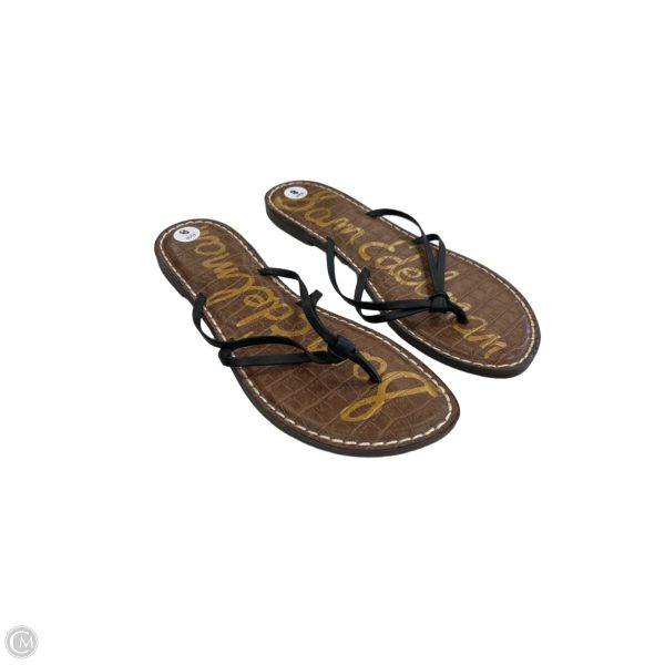 Sandals Flip Flops By Sam Edelman In Brown, Size: 8 Sale