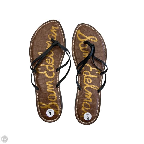 Sandals Flip Flops By Sam Edelman In Brown, Size: 8 Sale - Image 3