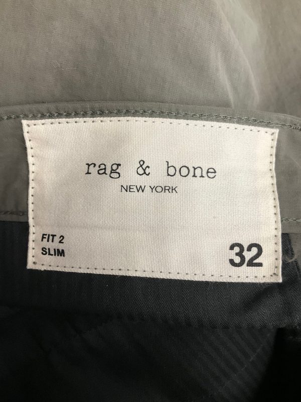 Grey Pants Chinos & Khakis Rag And Bone, Size 2 Online now - Image 3
