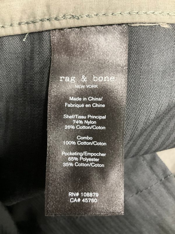 Grey Pants Chinos & Khakis Rag And Bone, Size 2 Online now - Image 4