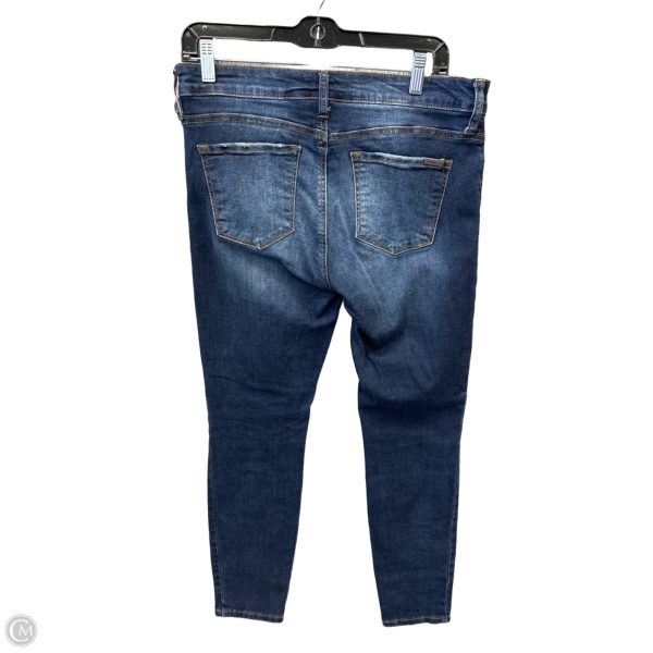 Jeans Skinny By Sts Blue In Blue Denim, Size: 12 on Sale - Image 2