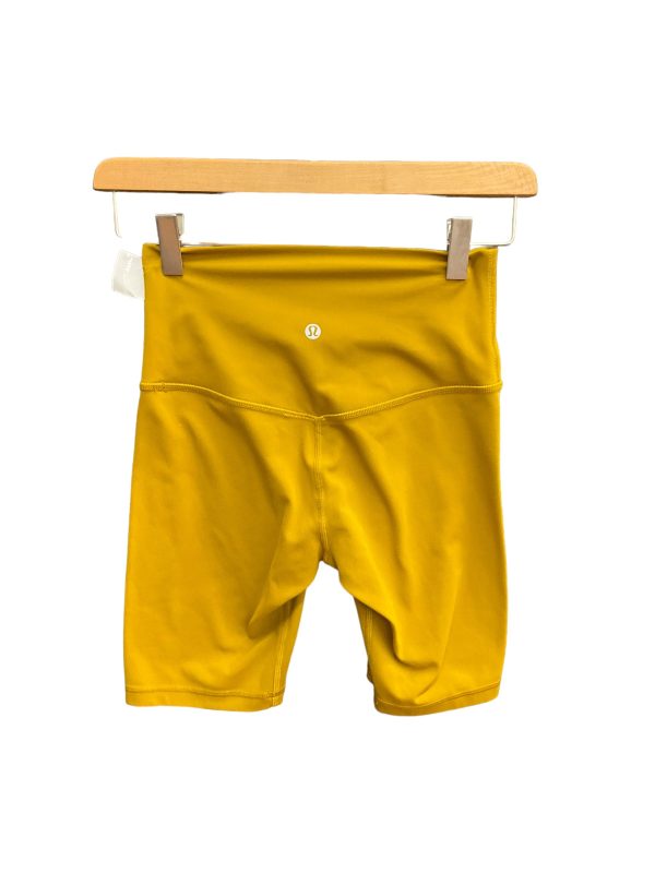 Yellow Athletic Shorts Lululemon, Size S on Sale - Image 2