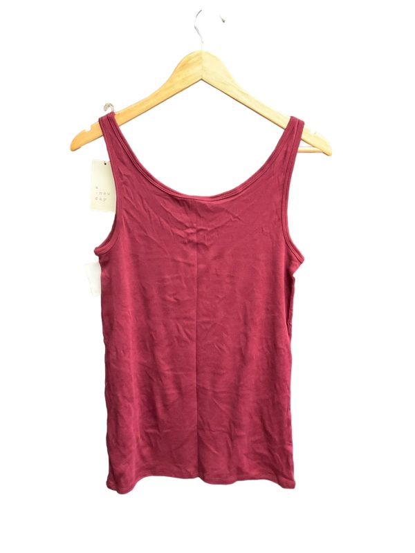 Mauve Top Sleeveless Basic A New Day, Size 2x For Sale - Image 2
