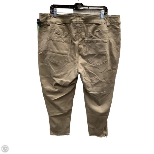 Jeans Straight By Lane Bryant In Green, Size: 22 Online Sale - Image 2