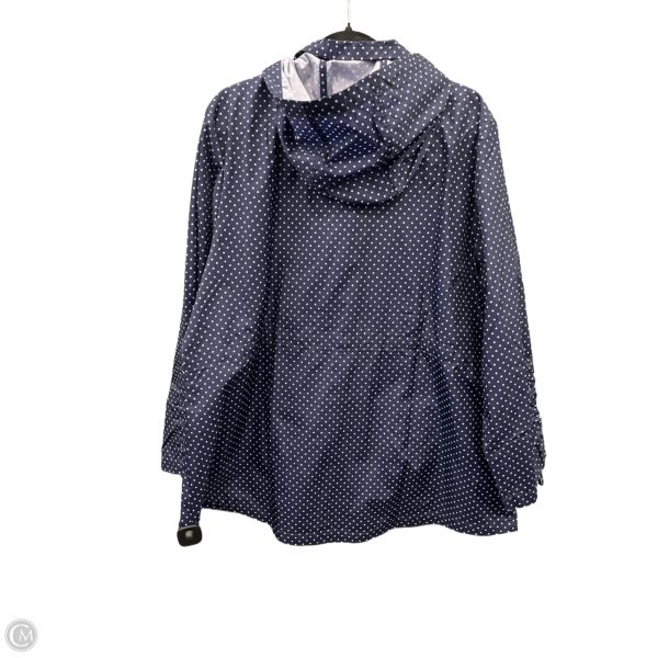 Jacket Windbreaker By Jones New York In Blue, Size: Xxl Online Hot Sale - Image 2