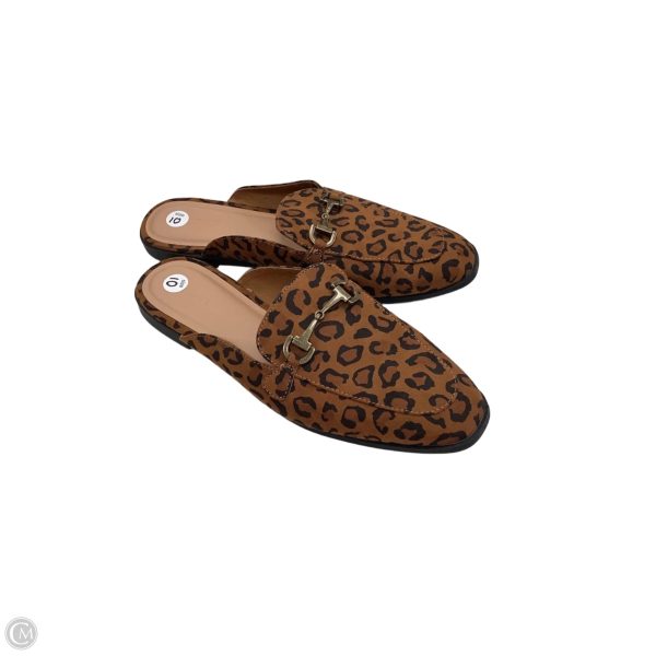 Shoes Flats By Old Navy In Animal Print, Size: 10 Hot on Sale