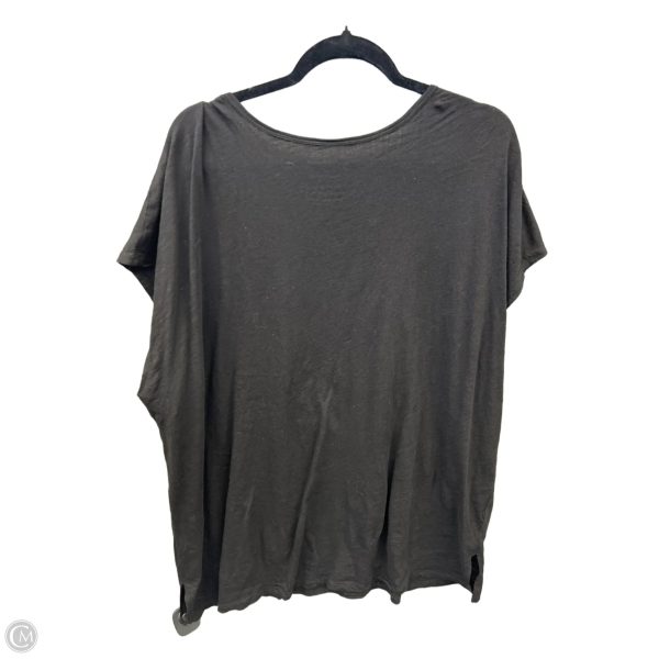Top Short Sleeve By Torrid In Black & Pink, Size: 3x on Sale - Image 2