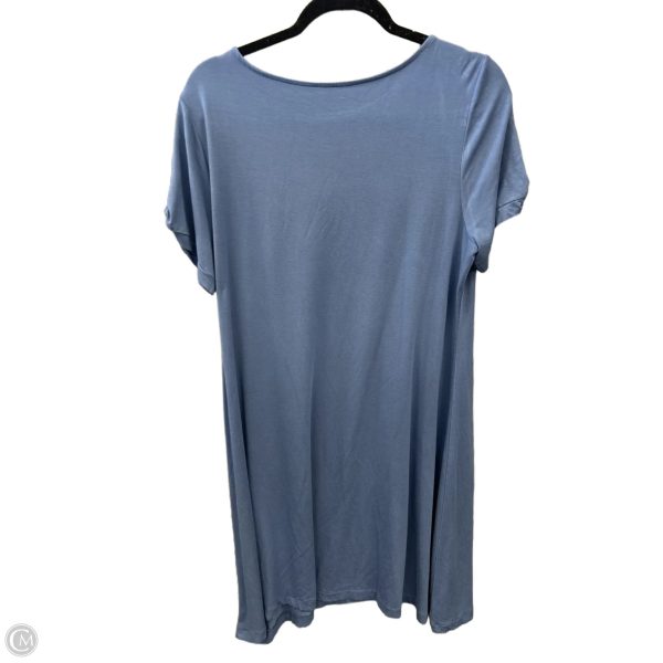 Dress Casual Midi By Chicos In Blue, Size: L Online Hot Sale - Image 2