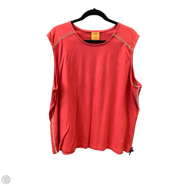 Top Sleeveless By Ruby Rd In Red, Size: 2x Online Hot Sale