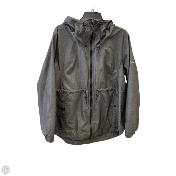 Jacket Windbreaker By Columbia In Grey, Size: Xl Sale