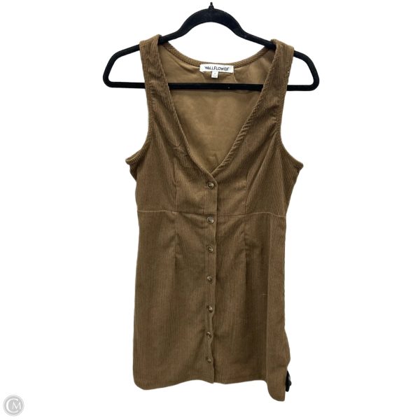 Dress Casual Midi By Wallflower In Brown, Size: M For Sale