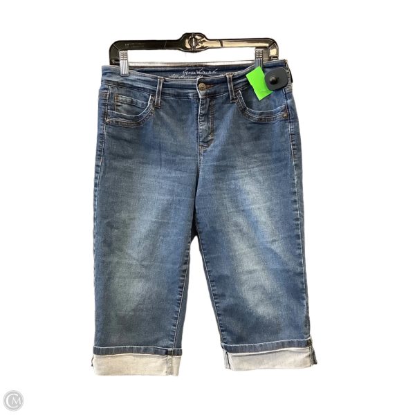 Capris By Gloria Vanderbilt In Blue, Size: 4 For Cheap