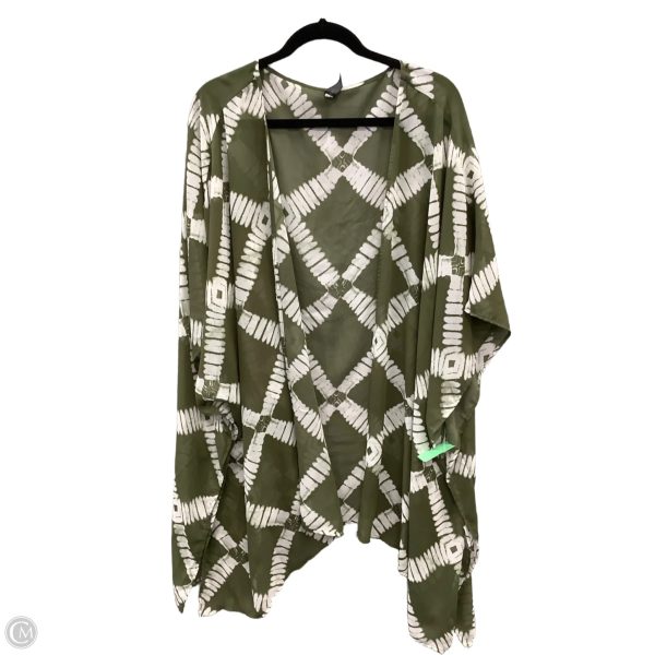 Kimono By Lane Bryant In Green, Size: Osfm For Cheap