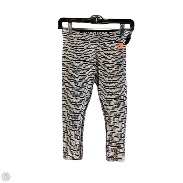 Athletic Capris By Nike Apparel In Black & White, Size: S Cheap