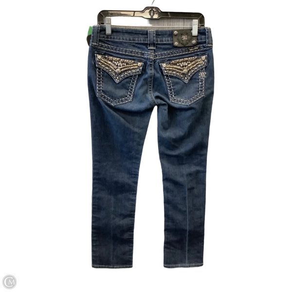 Jeans Straight By Miss Me In Blue Denim, Size: 6 Discount - Image 2
