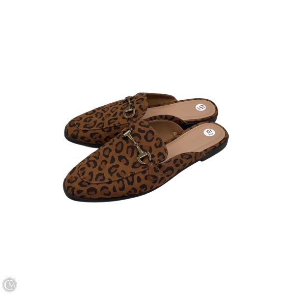 Shoes Flats By Old Navy In Animal Print, Size: 10 Hot on Sale - Image 2