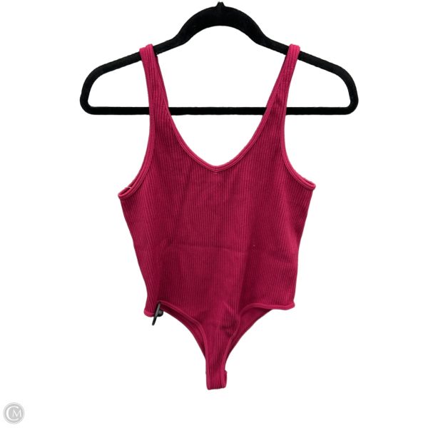 Bodysuit By Clothes Mentor In Pink, Size: S For Cheap - Image 2