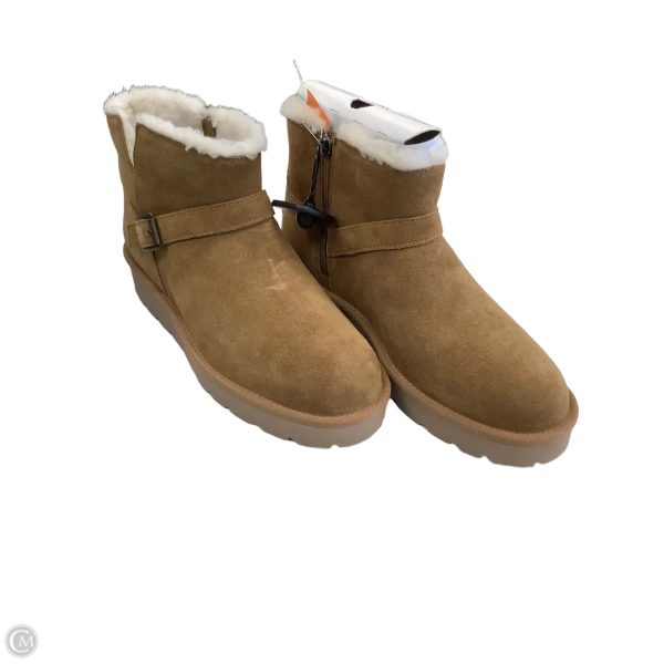 Boots Ankle Flats By Koolaburra By Ugg In Brown, Size: 12 Online Sale