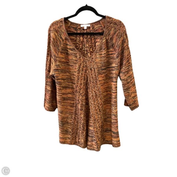 Sweater By Notations In Brown, Size: 2x Supply