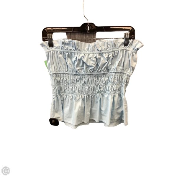 Top Sleeveless By Hyfve In Blue, Size: L For Discount - Image 2