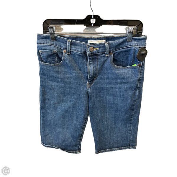 Shorts By Levis In Blue Denim, Size: 8 For Discount