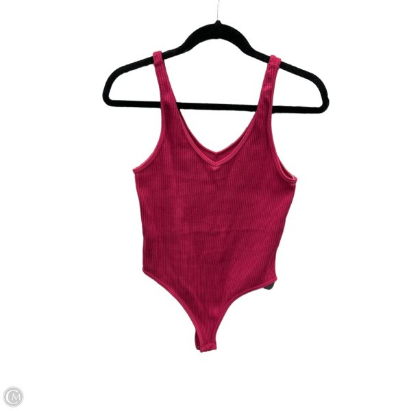 Bodysuit By Clothes Mentor In Pink, Size: S For Cheap
