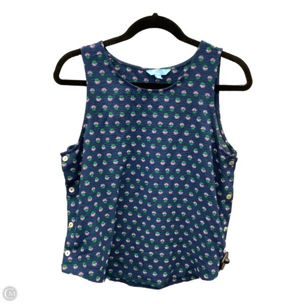Top Sleeveless By Draper James In Blue, Size: S Online Hot Sale