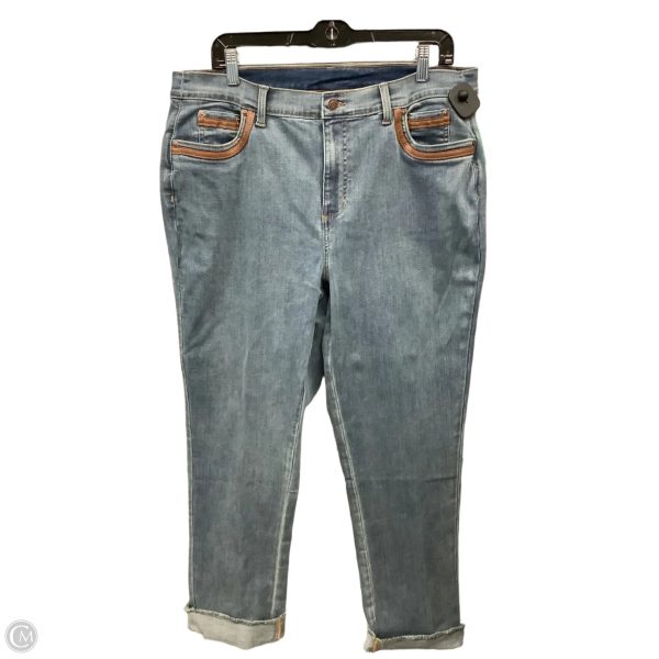 Jeans Skinny By Clothes Mentor In Blue Denim, Size: 18 Online now