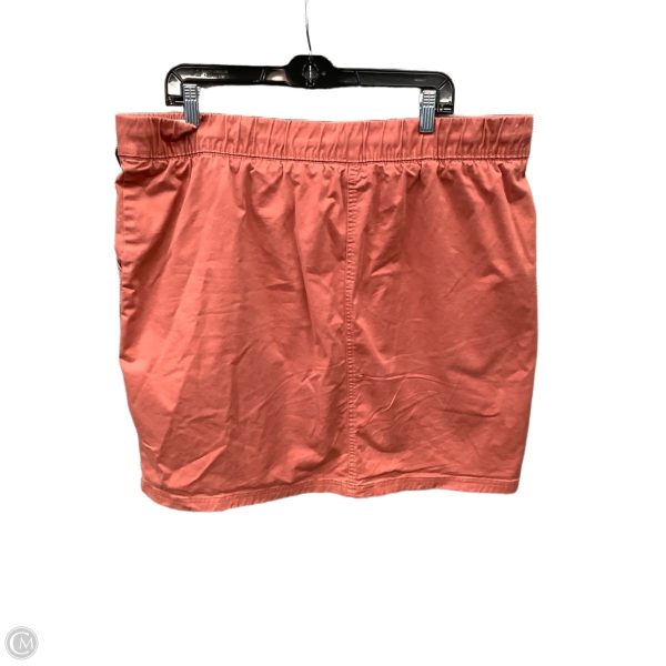 Skort By Denim And Company In Pink, Size: 18 For Discount - Image 2