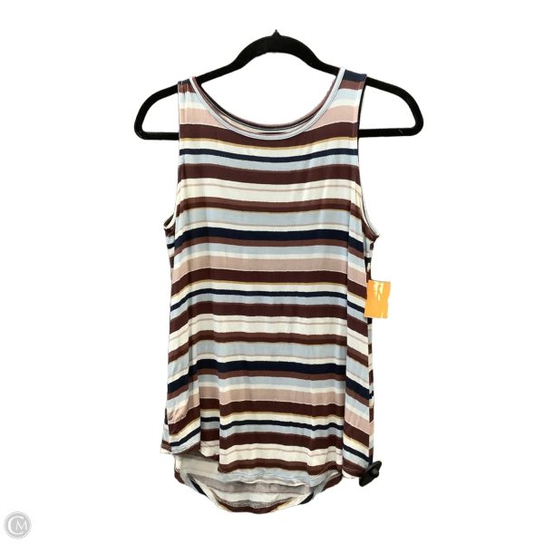 Top Sleeveless By Maurices In Striped Pattern, Size: S Fashion