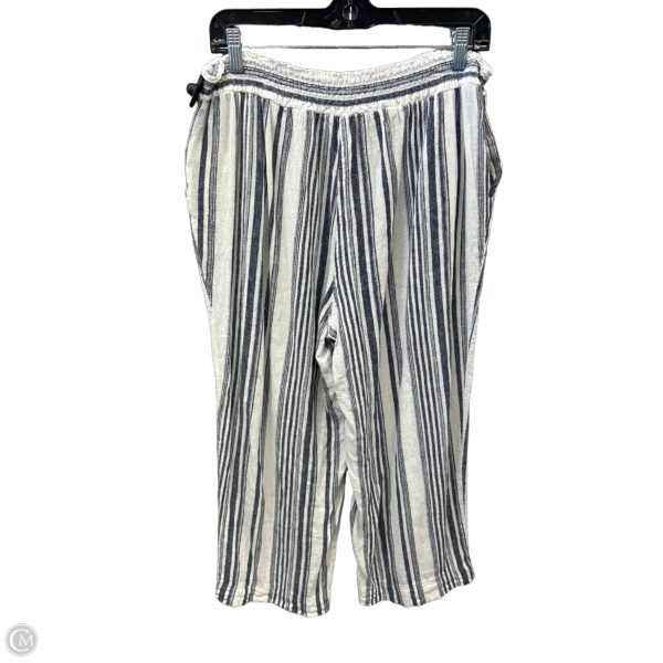 Pants Linen By Clothes Mentor In Striped Pattern, Size: 20 Cheap - Image 2
