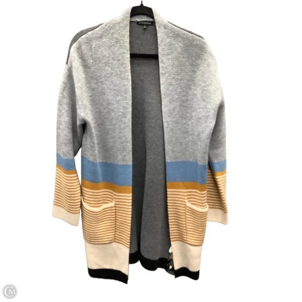 Sweater Cardigan By Staccato In Grey, Size: M Online now