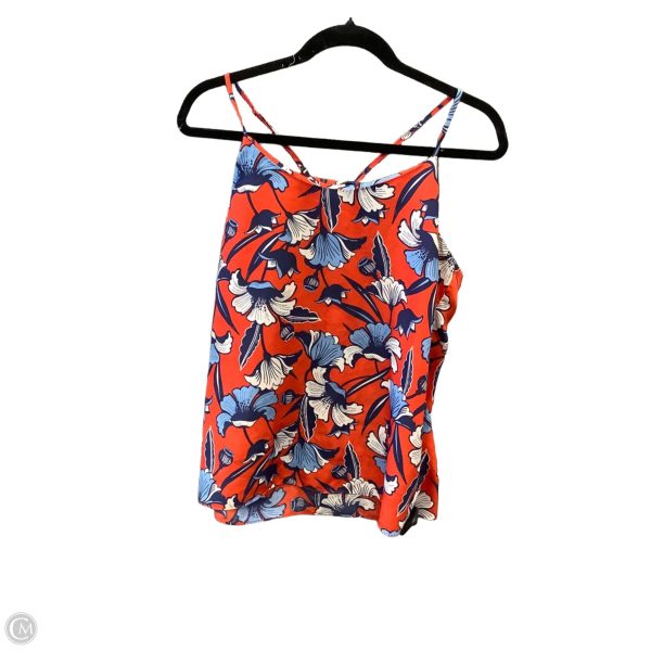 Top Sleeveless By J. Crew In Red, Size: M For Sale