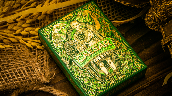 Caesar Playing Cards Green TWPCC Supply