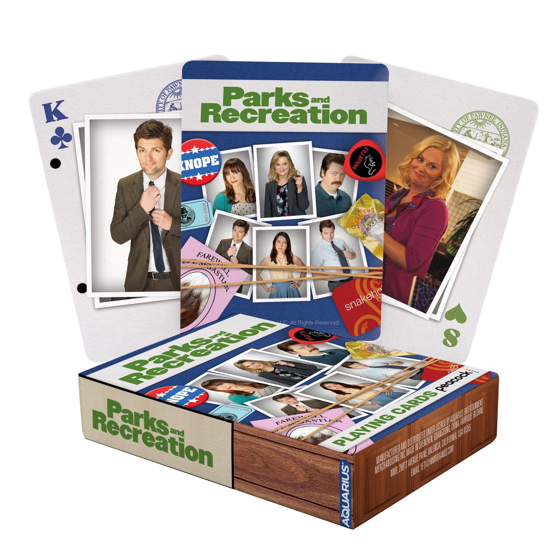 Parks and Recreation Playing Cards – Pawnee is First in Friendship Online now