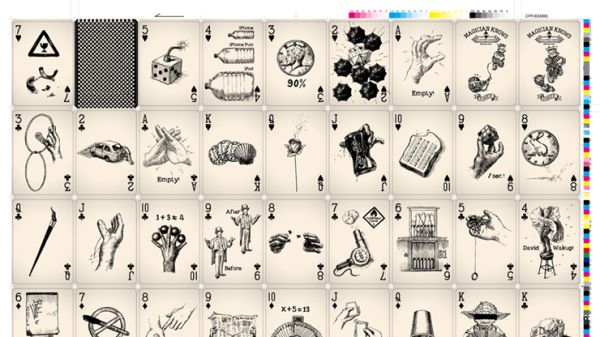 Magician Knows V1 Black and White Playing Cards by 808 Magic and Alan Wong Online Sale - Image 2