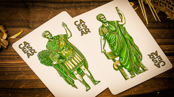 Caesar Playing Cards Green TWPCC Supply - Image 3