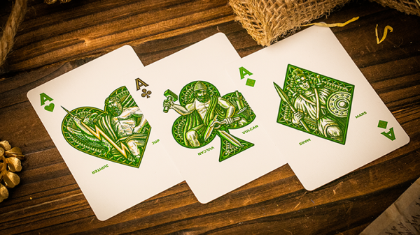 Caesar Playing Cards Green TWPCC Supply - Image 5