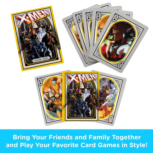 Marvel Comics X-Men Playing Cards - Protecting a World That Fears Them Online - Image 4